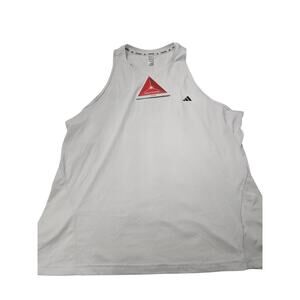 Adidas Delta Peak Training Tank Top White Size XL